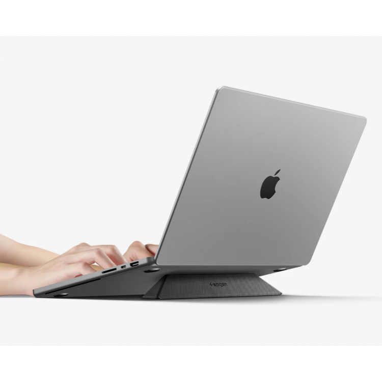 SPIGEN SGP UNIVERSAL Slim Fold Laptop βάση αλουμινίου για Noteboos, laptops εώς 15.6", LD201-S4 - ΜΑΥΡΟ - AMP10404